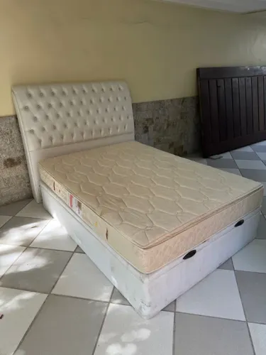 Cama Box Casal com Cabeceira