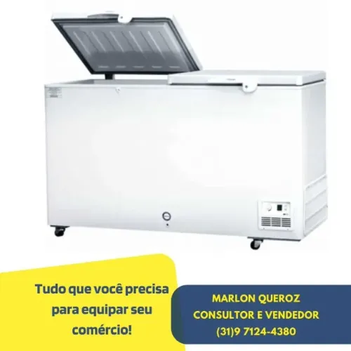 Freezer Congelador 2 Portas 503L Fricon