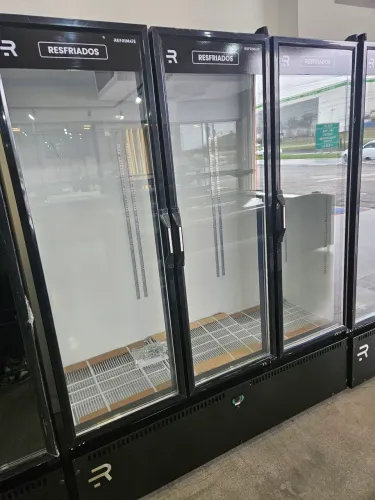 auto serviço 3 portas resfriados 0 a 7 graus - a pronta entrega 