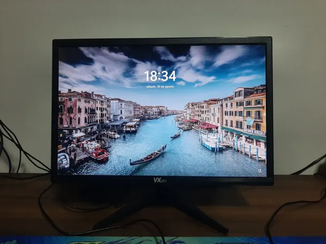 Monitor 19 polegadas + suporte articulável 