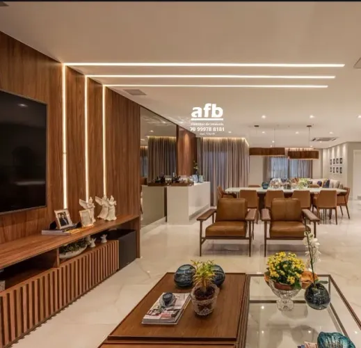Casa no Condominio Reserva Aruana, 4 suites, Mobiliada, Fino Acabamento, 376 m2