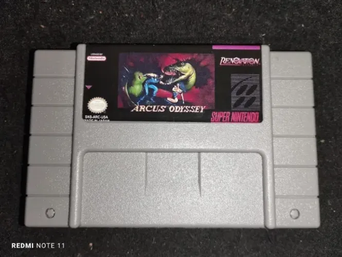 Jogo Super Nintendo Arcus Odyssey