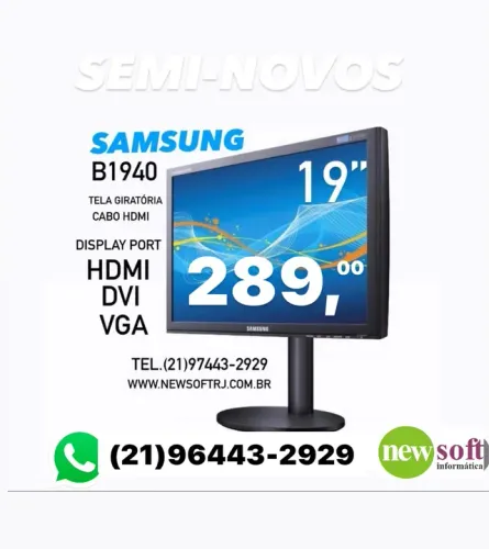 Monitores 19 Tele Giratória