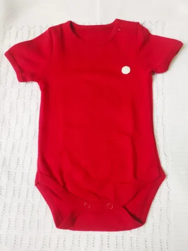 Body Infatil Vermelho Grow Up