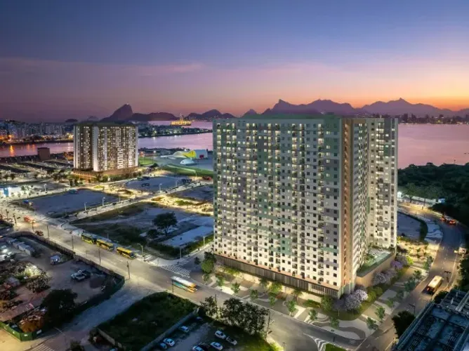 Apto ideal para investir ou morar em Niterói, 1 e 2 quartos, em frente a baía de Guanabara