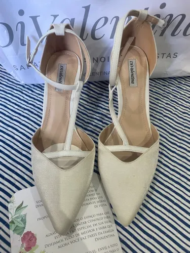 Sapato lindo para noiva e festas 
