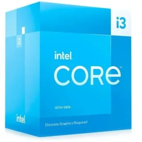 Processador Intel Core I3-13100F até 4.50GHz, LGA1700, 13 Geração, 4 Núcleos e 8 Threads