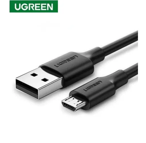 Cabo Usb 2.0 Micro Usb Ugreen PVC Preto