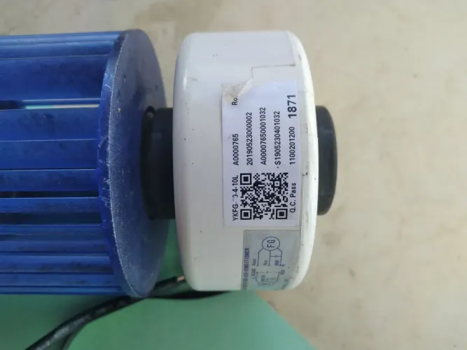 Turbina + motor Evaporadora Springer/Mideia 94 X 516mm