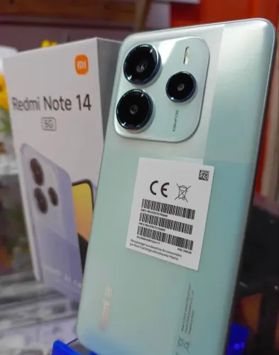 Xiaomi Redmi Note 14 5G 256/08-Verde Lacrado Entregamos Grátis 