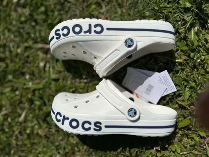 Crocs Branco Confortável Original Estiloso Tam38