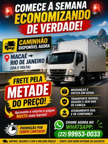 Caminhão de mudanças e