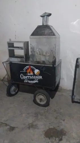 carrinho de churrasco