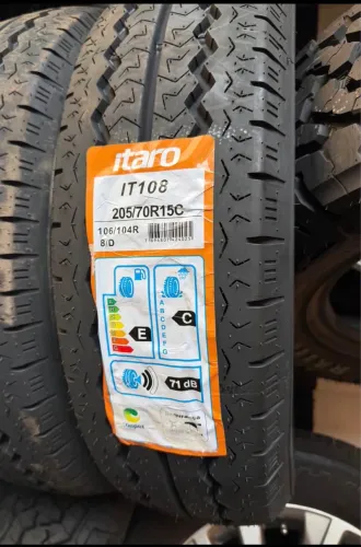 Pneu itaro 205/70/15 carga 8 lonas a pronta entrega 