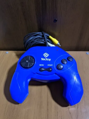 Videogame Tectoy Master System Plug and Play Azul (40 Jogos na Memória)