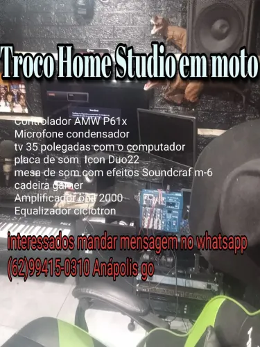 Home Studio para gravação músical