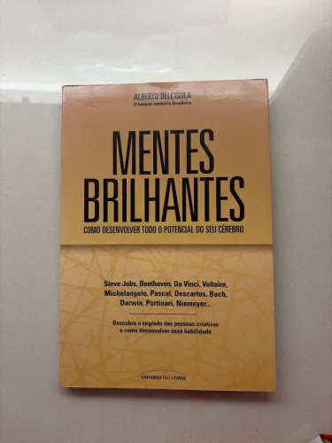 Livro Mentes Brilhantes: Como desenvolver todo o potencial do seu cérebro