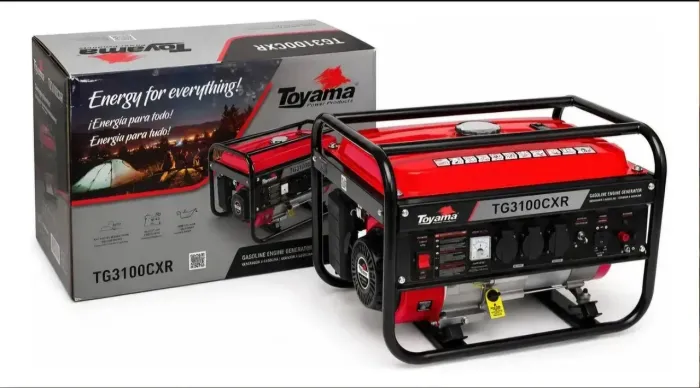 Gerador a gasolina 3,1kva toyama bivolt