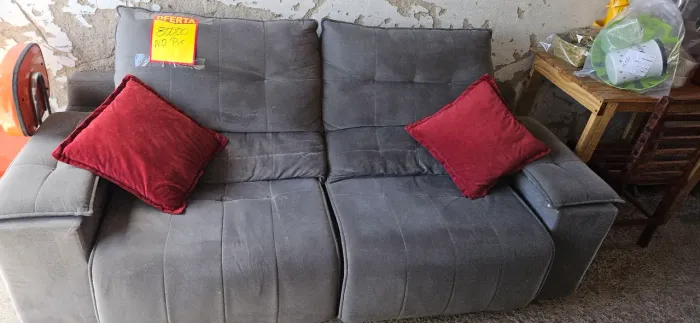 Sofa retrátil 2 lugares