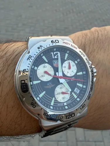 Relógio TAG HEUER fórmula indy 500