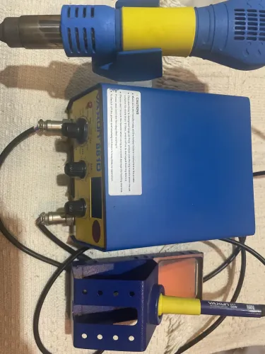 Estação de Retrabalho Yaxun 881D Soprador Ferro de Solda 110/220v