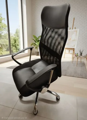 Cadeira Presidente Bergamix MESH B017
