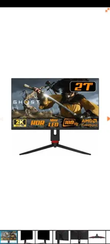 Monitor QHD 27Pl MiniLed superframe 180hz Nunca usado novo