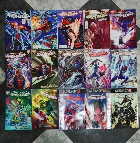 O ESPETACULAR HOMEM-ARANHA TERCEIRA SÉRIE PANINI COLEÇÃO COMPLETA