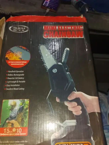 Mini Electric chainsaw 24v