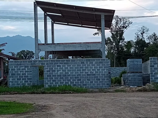 OPORTUNIDADE EM MORRETES TERRENO 632 M² COM ESTRUTURA DE 192 M² VILA DAS PALMEIRAS | MOR