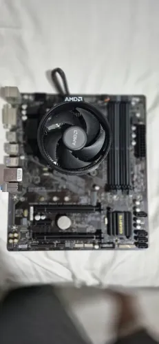 Gigabyte ab350m ds3h v2 + ryzen 5 3500x 