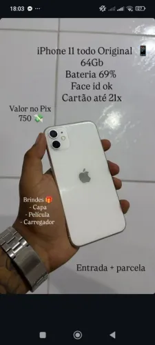 iPhone 11 bateria 100%