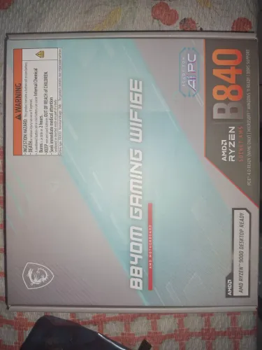 Placa mae msi b840m gaming wifi6e (trava Pci-e x16 danificada)