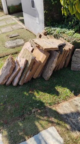 Pedra-Madeira (40x40cm) lote 25 peças