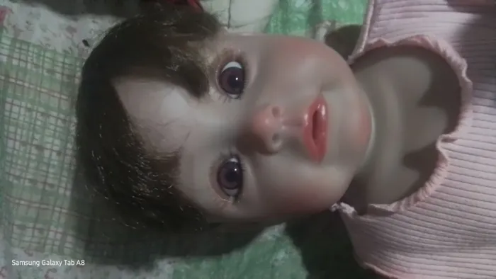 Boneca Reborn com Corpinho todo em Vinil Siliconado