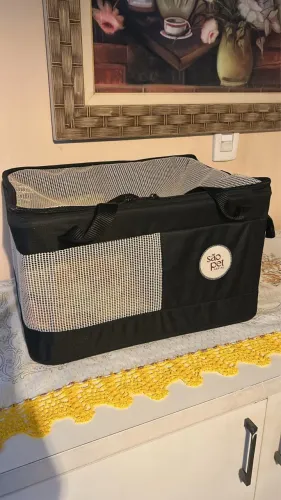Bolsa São Pet para transportar pet no avião 