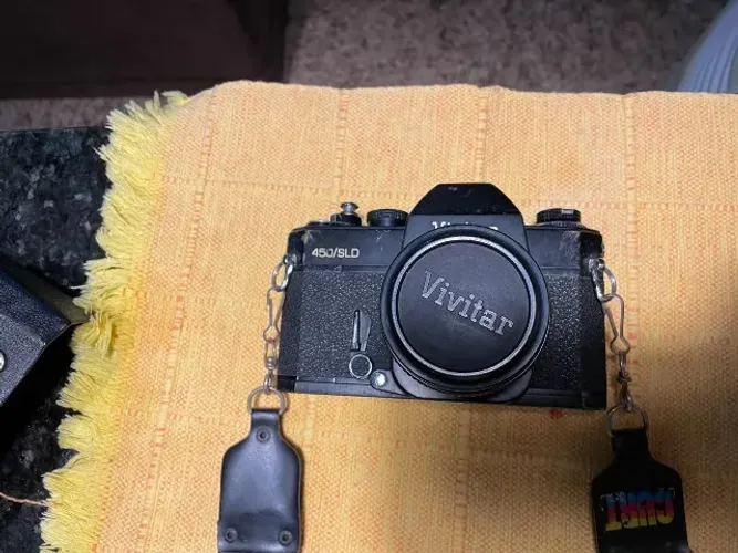 Máquina fotográfica Analógica Vivitar 450/SLD