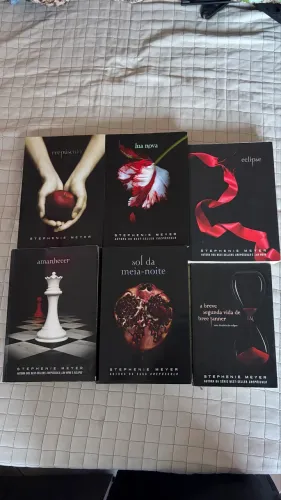 Livros Saga Crepúsculo Completo