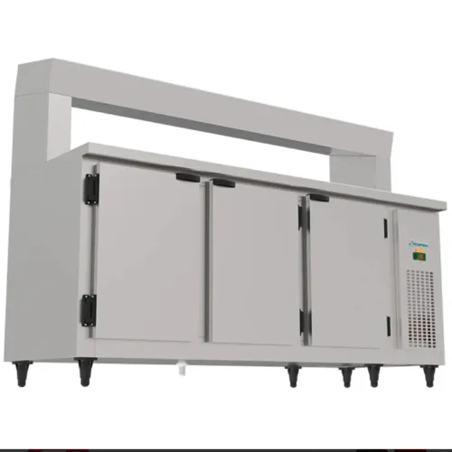 ? Balcão Refrigerado Condimentador Kofisa 1,85m 3 Portas | Novo | Parcelamos no Cartão10