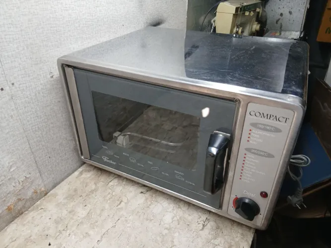 Forno eletrico fischer compact 110v 15 litros