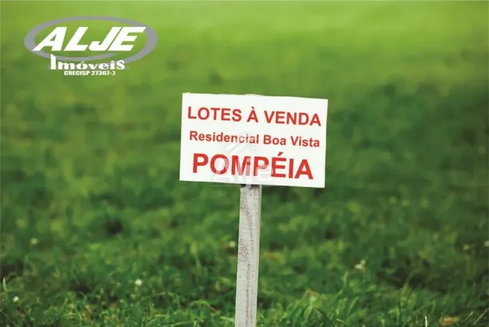 VENDE-SE Lote/Terreno NO RESIDENCIAL BOA VISTA - POMPÉIA/SP