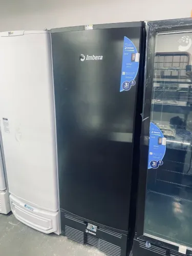 NZ. Freezer vertical 570 litros preto IMBERA 