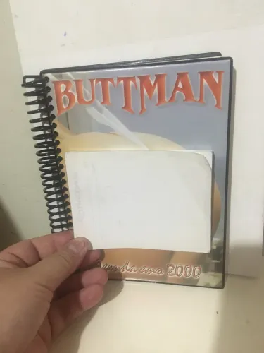 Agenda antiga revista Butman para coleção