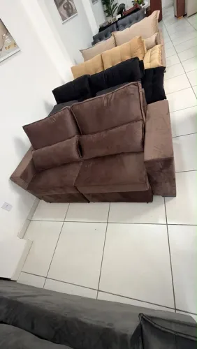 Sofá Retrátil de luxo
