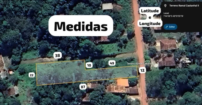 Terreno em Abaetetuba- Ramal Castanhal II