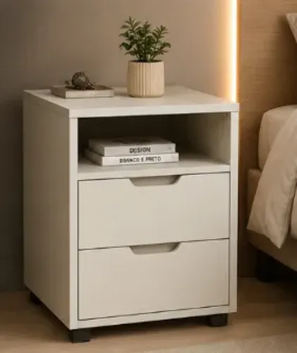 Criado-Mudo em MDF Novo | Design Moderno | Fabricação Própria