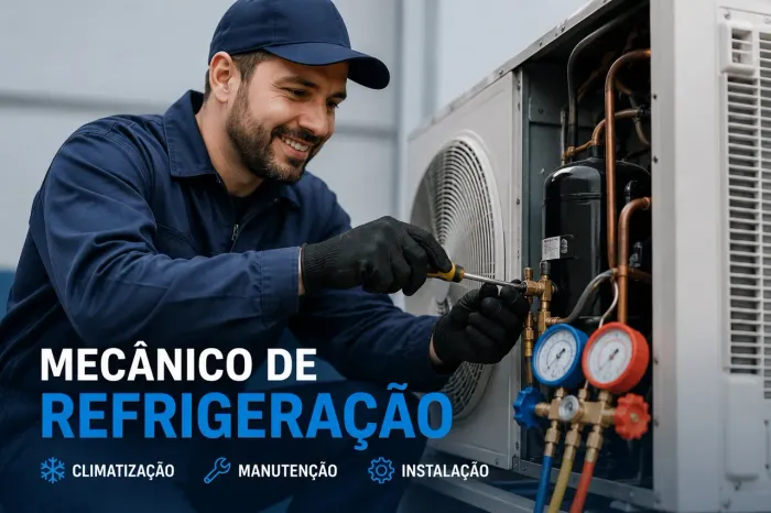 Abrimos vaga para mecanico de refrigeração