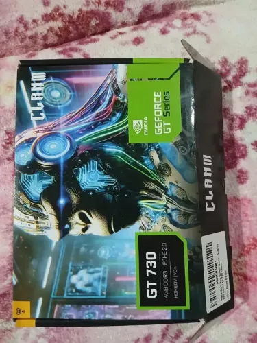 Placa De Vídeo Nvidia Gamer Geforce 700 Series Gt 730 Clanm 4 gigas
