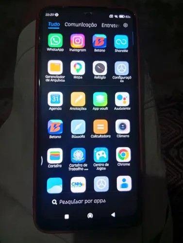 Vendo xiaomi note 9 pro 128 GB 6 ram, tela tá trincada mais tá funcionando perfeitamente