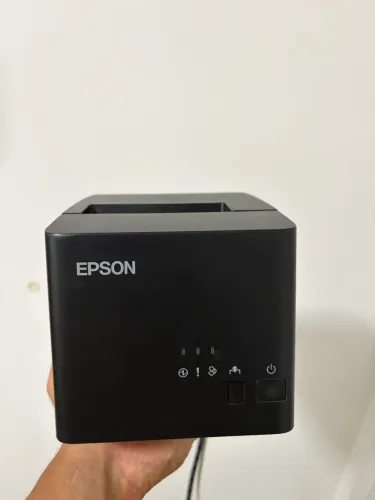 Impressora De Recibos Tm-t20x Ethernet Epson (eps01) Preta 110 240v (bivolt)